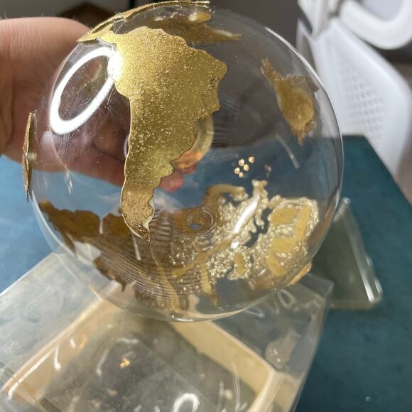 Trimsetter Blown Glass Golden Glove Christmas Ornament	Holiday XMAS - Picture 13 of 14